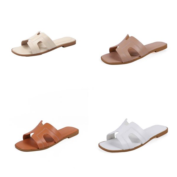 

2020 slippers med ladies shoes summer all-match flip flops platform high heels suit h beige women medium woman fashion#267, Black