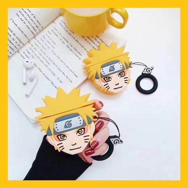 3 Immortal Pattern Naruto . Buyers Are Not Satisfied With The Bad Sale, Silicone Protection Case For , Cartoon Airpods Protective Cover