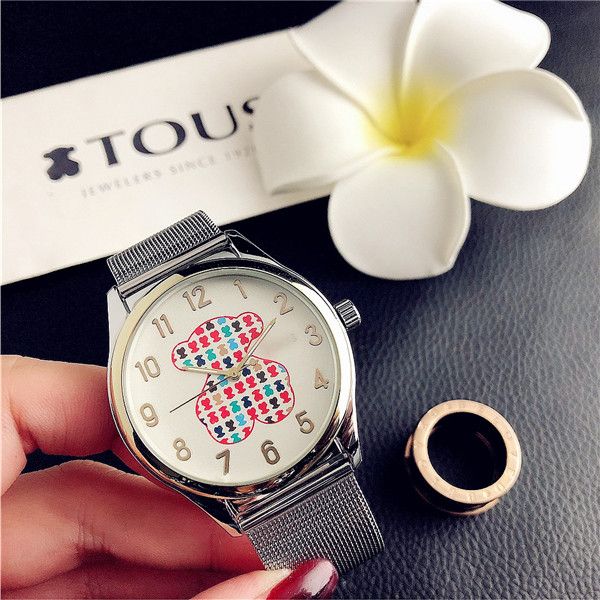 

the explosion of exquisite full ladies watch every dog has his day fashion goddess watch rotation, Slivery;black