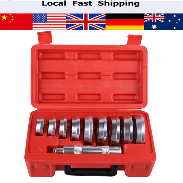 

10pcs professional wheel aluminium bearing race seal driver set garage tool car repair tool set