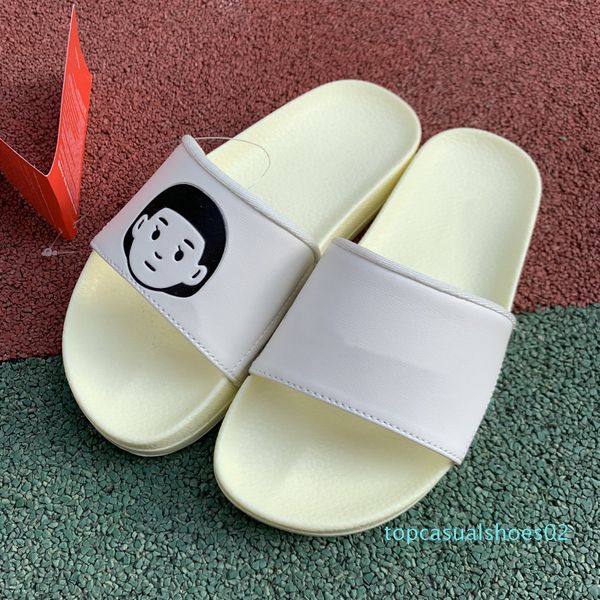 

дизайнер mens женщин тапочки летние сандалии бич слайд ladies потертости прохладный главная крытый печати rubber белый башмачок совместное о, Black