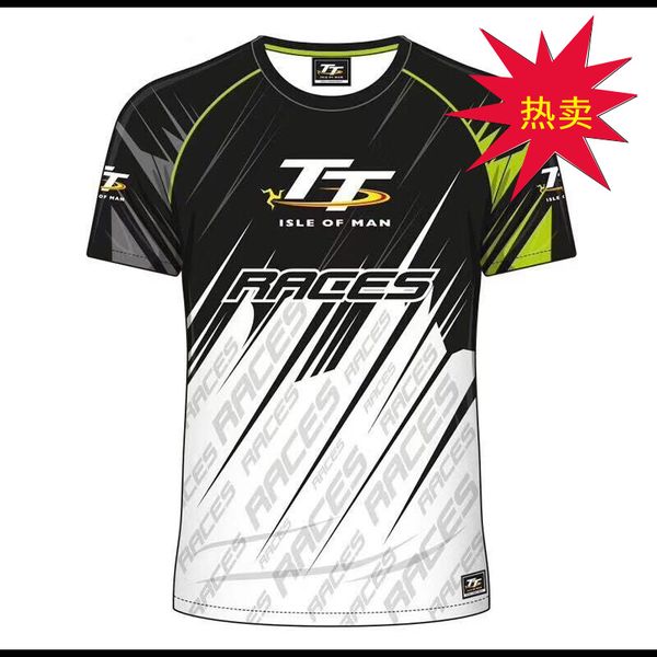 

t-shirt motorcycle riding isle of man fans t-shirts with short sleeves quick-drying locomotive fans with short sleeves