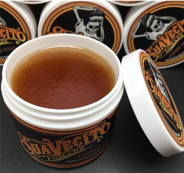

suavecito pomade сильный стиль восстановление древних путей воск волос выровнял назад масло грязевой воск лучший череп держать очень сильный