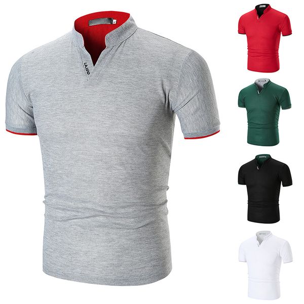 

designer mens solid color polos summer casual letter printed short sleeves tees fashion breathable male clothing, White;black