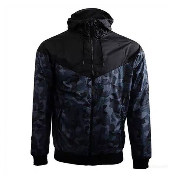 

2020 designer jackets camouflage windbreaker sports active coats running outerwear spring autumn long sleeve zipper hoodies m-3xl ce98242, Black;brown