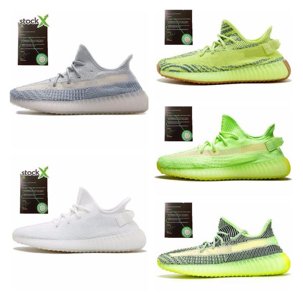 

kanye west static running shoes new israfil cinder desert sage earth tail light zebra womens mens trainers sneakers size 13 luxky j#006236