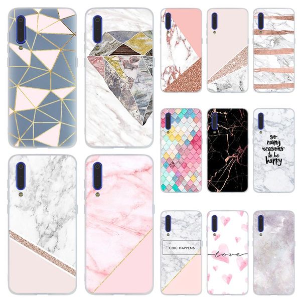

fashion soft tpu phone case cover for coque xiaomi redmi 4x 4a 6a 7a y3 k20 5 plus note 8 7 6 5 pro chic pink marble pretty