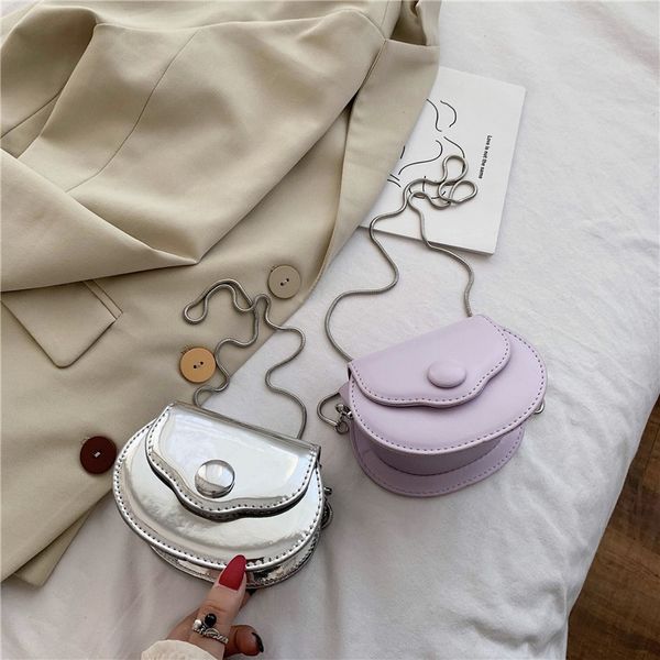 

bag for women original design 2020 new mini shoulder bag fashion chain slung saddle chain