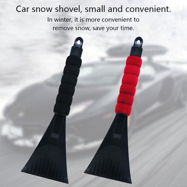 

portable car snow shovel brush eva handle auto car vehicle winter shovel ice scraper snow mover auto accessories large size
