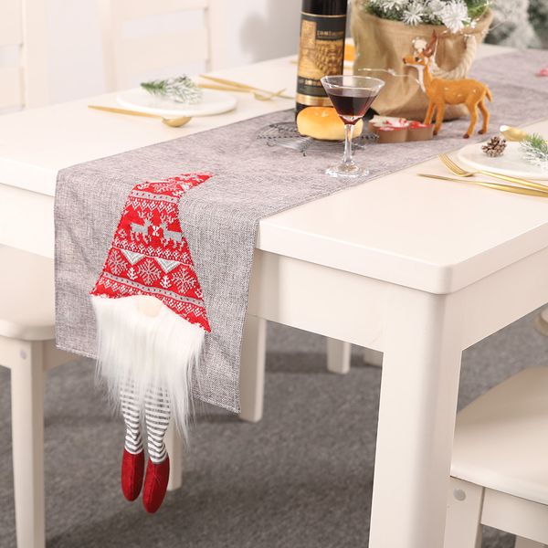

xms table runner home decorative table runner carpet christmas santa claus runners christmas decorations for home 180*33cm