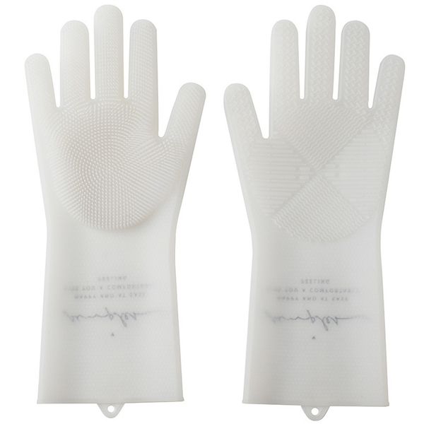 

home waterproof thin silicone cleaning gloves for household dishwashing
