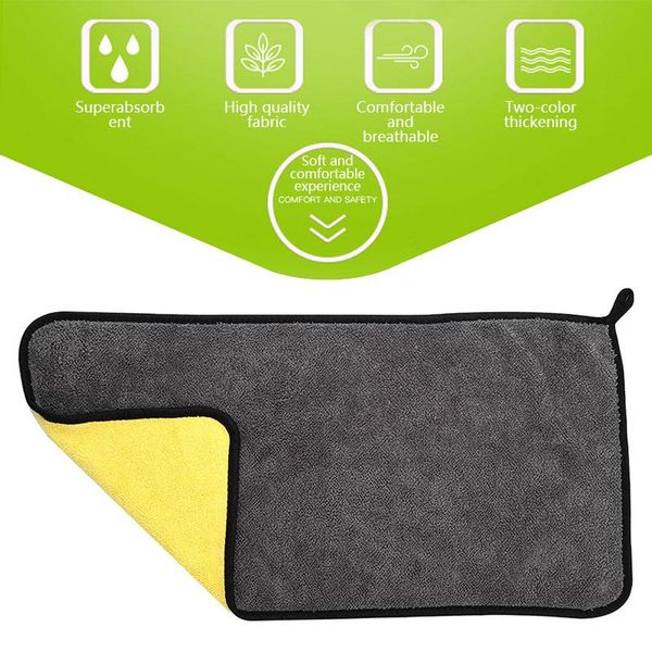 

vehemo style microfiber towel car super absorbent car wash polishing care for cloth wiping cleaning for washing
