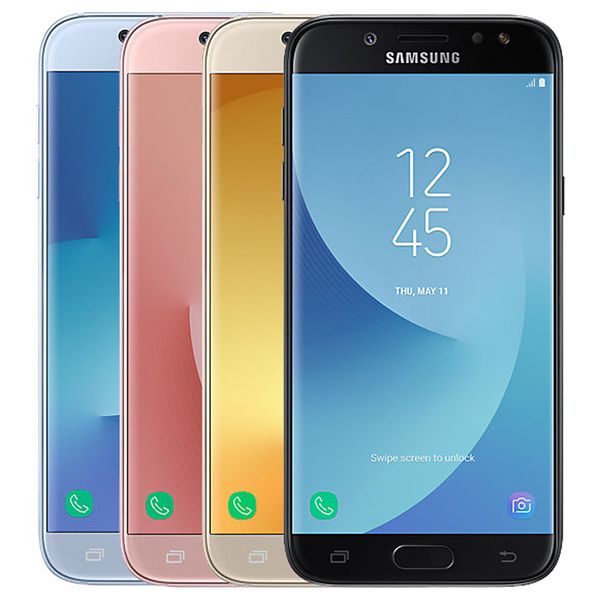 

Оригинальный отремонтированы SAMSUNG Галактики J5, в нашей стране Про 2017 J530F 5.2 дюймов Octa ядро 2 ГБ оперативной памяти 16 Гб ROM 13МП 4G смартфон на Андроид сотовый телефон Бесплатная доставка DHL 5шт