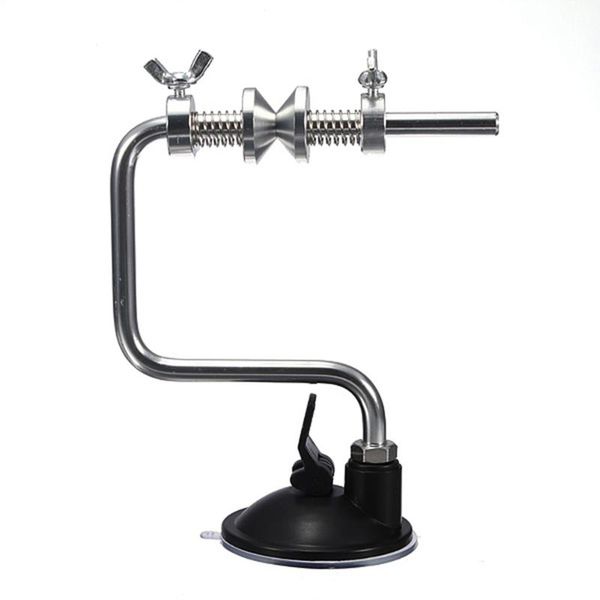 

fishing stable durable tackle outdoor adjustable rotating lightweight suction cup aluminum line spooler system
