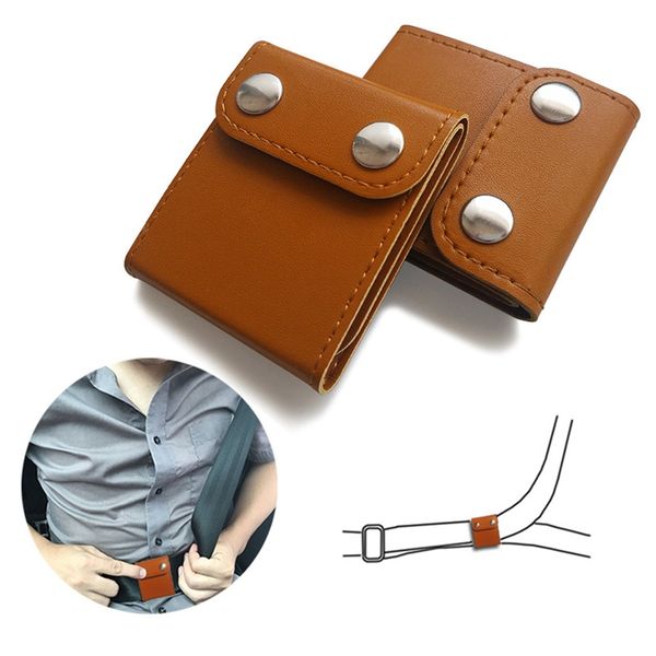 

2pcs/lot car seatbelt adjuster comfort auto shoulder neck strap positioner locking clip protector universal car seat belt safety