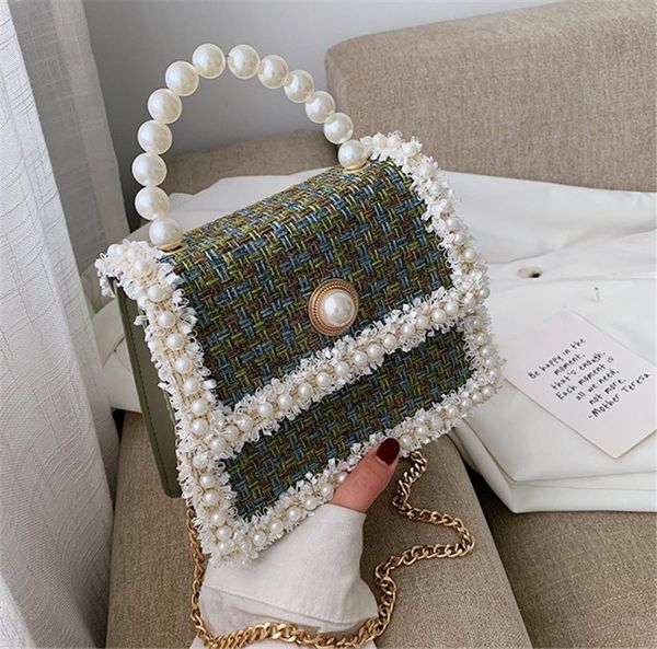 

women bags fashion versatile shoulder cross body bag chain hand held square bag ph-cfy20051838