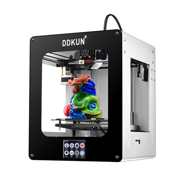 

ddkun 160 single nozzle fdm 3d printer formax carbon fiber pla abs tpu filament deskdiy impresora print plastic toys gift