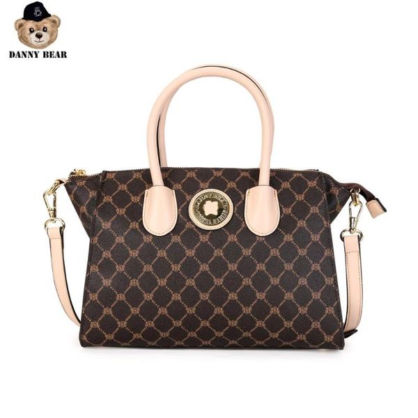 

danny bear plaid bear series shoulder bag fashion women synthetic leather female crossbody handbag dmb9116010-009