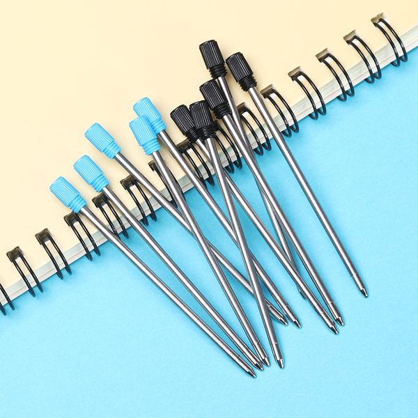 

Blue/Black Ink Metal Pen Refill Crystal Diamond Ballpoint Pen Student Pen Rod Writing Tools Office School Supplies