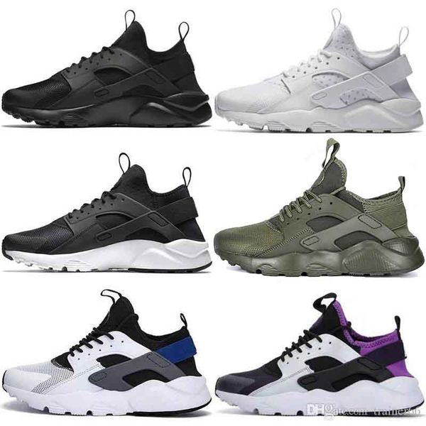 

huarache 1.0 4.0 run ultra se iv мужчины кроссовки тренер тройной черный красный розовый золотой розовый спортивные спортивные кроссовки, White;red