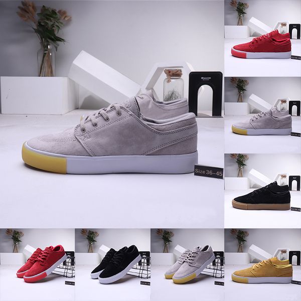 

stefan janoski 2020 casual sneaker grey university red chaussures hommes platform sport women vintage shoe skateboard desinger trainers, Black