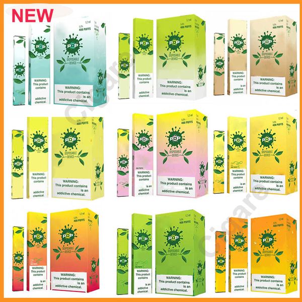 

Высокое качество POP одноразовые Vape Pen 17 новый цвет 280 мАч 1.2 мл Vape Pod Vape картридж пустой стручок