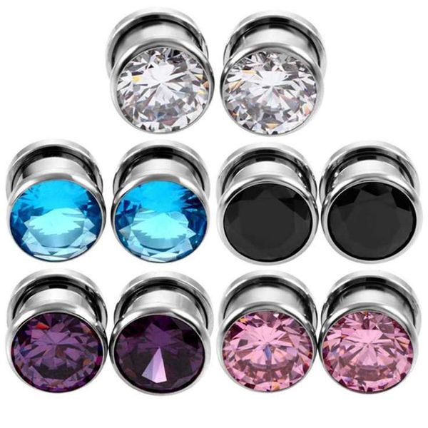 

man woman earlets gauge fashion body jewelry expanders ears expanders rings wholesale, Silver