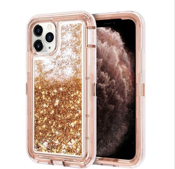 

luxury tpu bling clear quicksand designer case для iphone 12 mini 11 pro xs max xr 8 plus 7 6s cover blitter прозрачный жидкий жесткий чехол