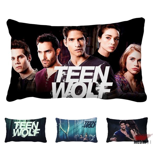 

teen wolf multi size rectangle throw pillow case ing