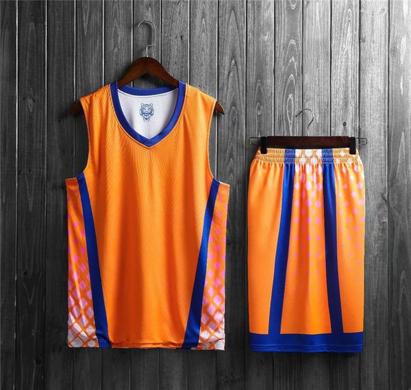 

New Style Basketball Uniform Sets Sports Jersey For Men 18