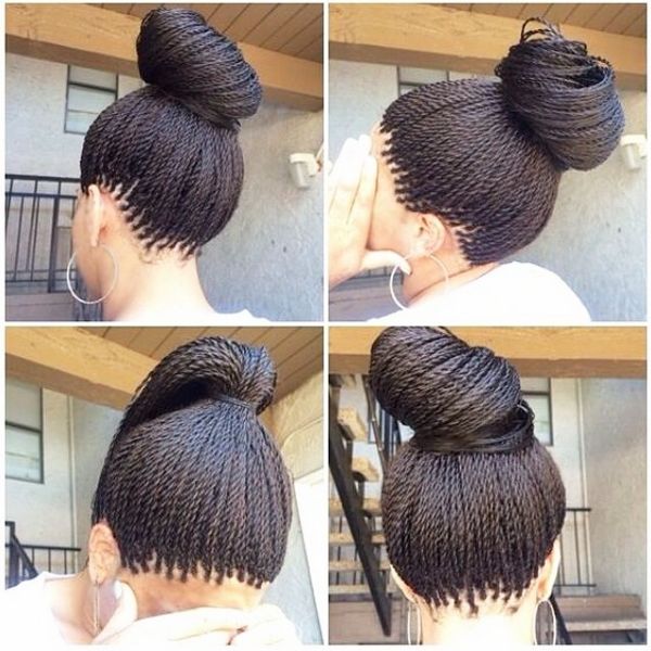 Hot Sexy 1b 613 Synthetic Micro Twist Braid Lace Front Wigs Heat