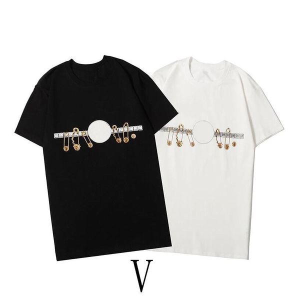 

конструктор tshirts для mens женщин футболки 2020 summer tops pin printted 2 цвета опционально zwn20122, White;black