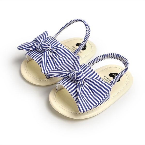 

baby girls bow breathable anti-slip summer shoes sandals toddler soft soled first walkers shoes, Black;red