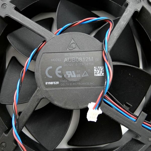 

новые оригинальные delta aub0812m e114 dc12v 0.17a 8см 80 * 80 * 25mm для проекторов вентилятор охлаждения