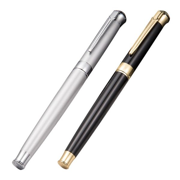 

luxury metal ballpoint pen business signature rollerball business school office supplies stationery writing tool h7ec, Blue;orange
