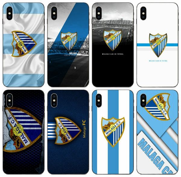 

[tongtrade] malaga fc team logo case for iphone 8 7 6s 5s plus x xs 11 pro max samsung grand i9082 honor 6a 6c pro xiaomi note 2 custom case