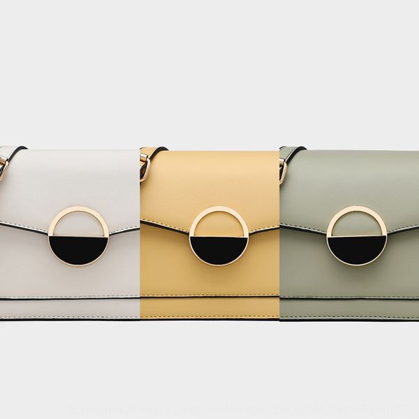 

women's shoulder small square 2020 fashionable solid color all-match diagonal chain small square bag simple shoulder bag