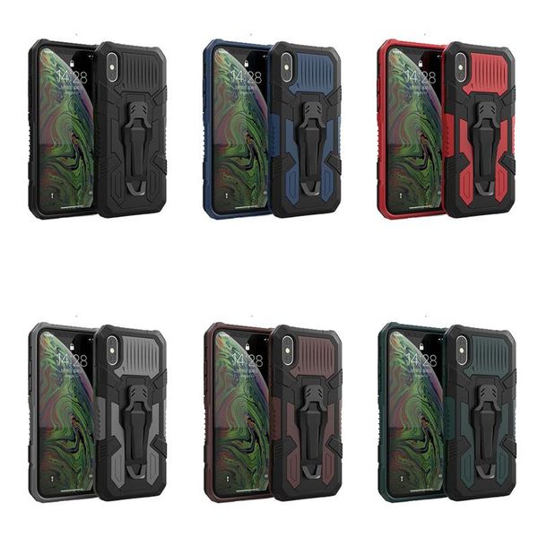 

phone case for iphone se 2020 11 pro xs max 7 8 plus samsung note 10 pro heavy duty shockproof armor case with belt clip