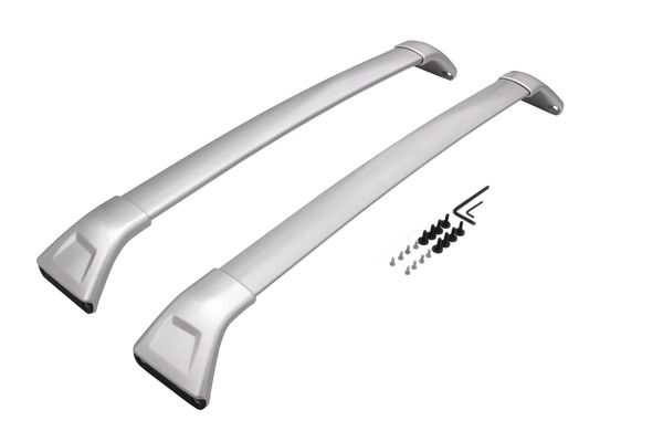 

2pcs front rear aluminium cross bar crossbar fits for mazda cx-5 cx5 2017 2018 2019 2020 protector