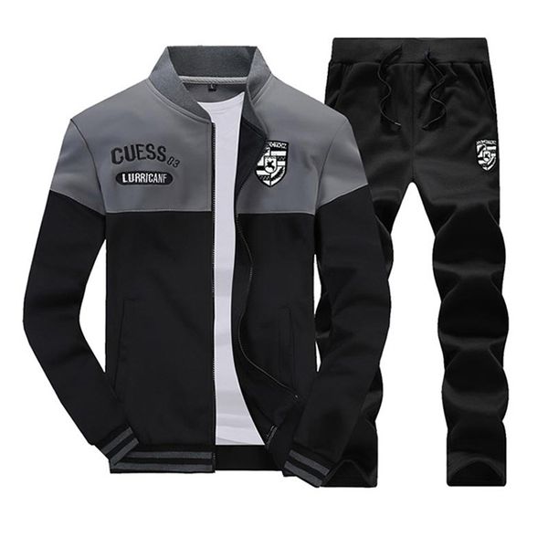

мужчины спортивная одежда спортивный костюм на молнии спортивные куртки свитера толстовка + брюки мужской бег бег трусцой досуг спортивный у