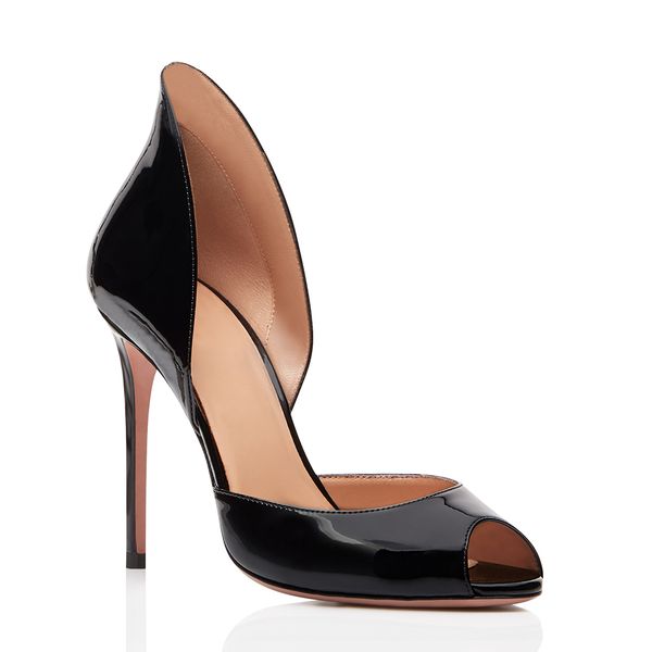 

абѬика обђви oem odm вееѬние пла обђв женка лео пилка женин peep toe кѬан, Black