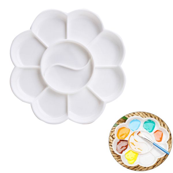

палитра art paint tray исполнитель 10/24 сетка акварель пластиковой palette поставка белой акварель палитра пигмент tray инструмента рисован