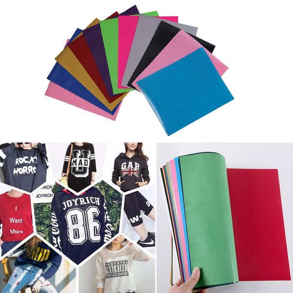 

10sheet transfer vinyl sheets iron on htv film for