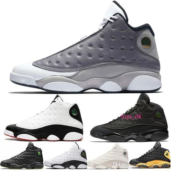 

13s 13 men basketball shoes atmosphere grey cap and gown he got game phantom og black cat white designer trainers sports sneakers wholesale