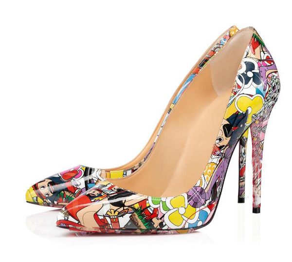 

fashion bright colors red bottom bottoms high heels heel party wedding dress shoes pumps designer dress women womens shoes, Black