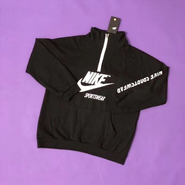 

2019 pring and autumn new men and women with the letter print long leeved weater et of couple in the collar collar