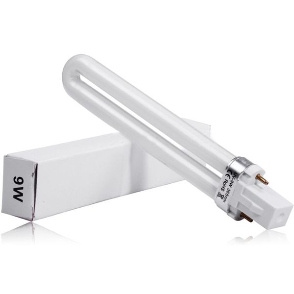 

professional uv lamp 9w light bulb tube u-shape led replacement nail art