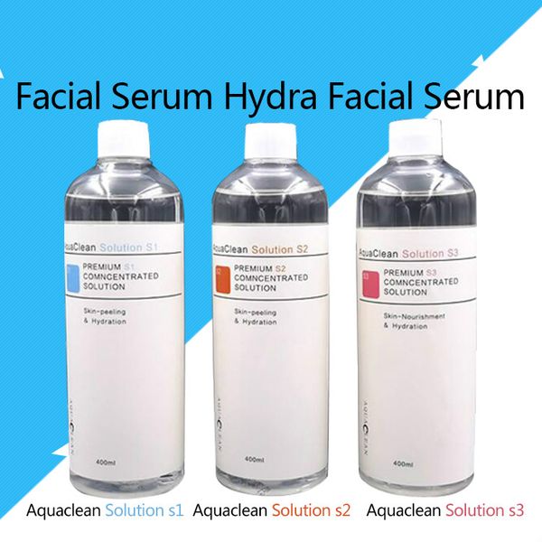 

aqua clean solution / aqua peel concentrated solution 400ml per bottle aqua facial serum hydra facial serum for normal skin dhl shipping