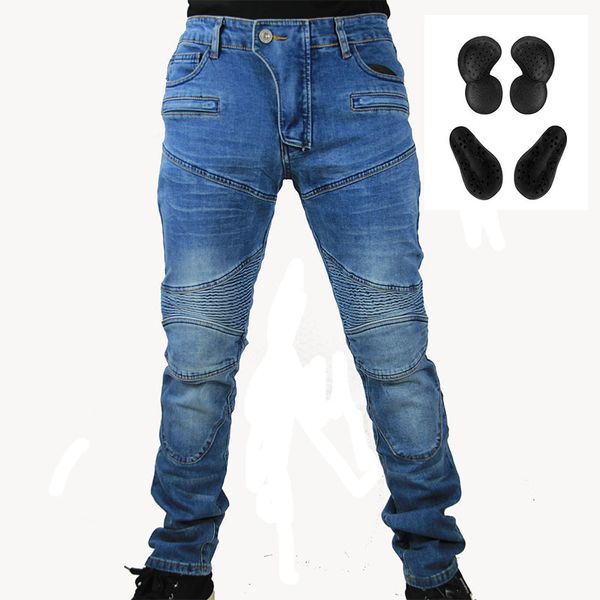 

komine motorcycle jeans drop resistance slim denim cycling riding pants motocross off-road trousers with painting protect