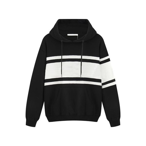 

designer men hoodie brand new 2019 luxury fashion casual simple women men black hoodie with hat brand design cool autumn winter hooie